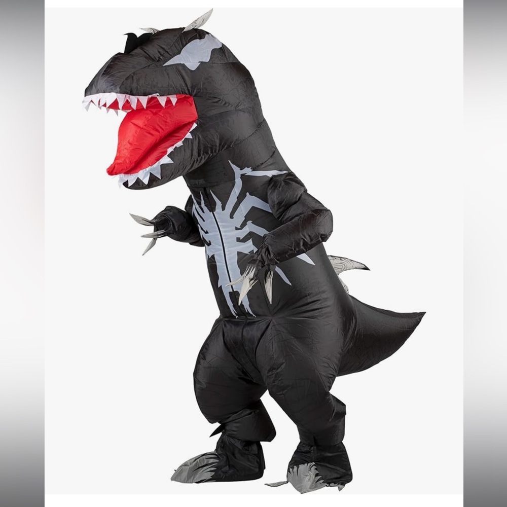 NEW Inflatable venomsaurus costume